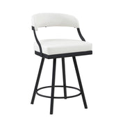 5565-24WT Swivel Counter Height Chair, Set of 2 - 5565-24WT