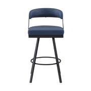 5565-29BU Swivel Pub Height Chair, Set of 2 - 5565-29BU