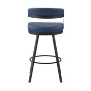 5565-29BU Swivel Pub Height Chair, Set of 2 - 5565-29BU