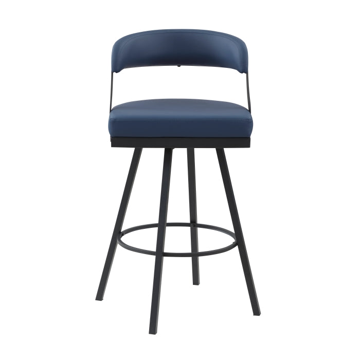 5565-29BU Swivel Pub Height Chair, Set of 2 - 5565-29BU