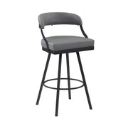 5565-29GY Swivel Pub Height Chair, Set of 2 - 5565-29GY