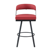 5565-29RD Swivel Pub Height Chair, Set of 2 - 5565-29RD