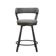 5566-24GY3A Swivel Counter Height Chair, Set of 2 - 5566-24GY3A