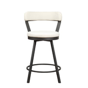 5566-24WT3A Swivel Counter Height Chair, Set of 2 - 5566-24WT3A