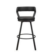 5566-29BK3A Swivel Pub Height Chair, Set of 2 - 5566-29BK3A