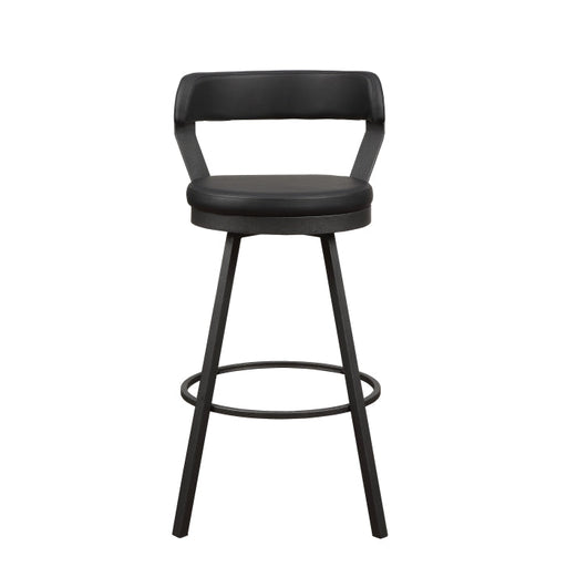 5566-29BK3A Swivel Pub Height Chair, Set of 2 - 5566-29BK3A