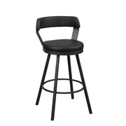 5566-29BK3A Swivel Pub Height Chair, Set of 2 - 5566-29BK3A