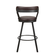 5566-29BR3A Swivel Pub Height Chair, Set of 2 - 5566-29BR3A