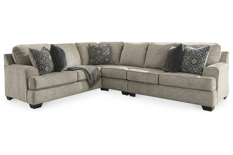 Bovarian Stone 3-Piece Sectional -  Ashley - Lara Furniture