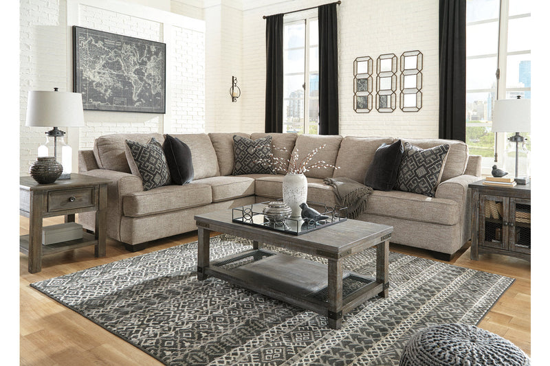 Bovarian Stone 3-Piece Sectional -  Ashley - Lara Furniture