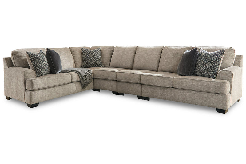 Bovarian Stone 4-Piece Sectional -  Ashley - Lara Furniture