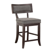 5655-24FA Counter Height Chair, Fabric, Set of 2 - 5655-24FA