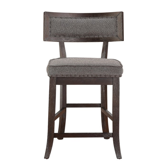 5655-24FA Counter Height Chair, Fabric, Set of 2 - 5655-24FA