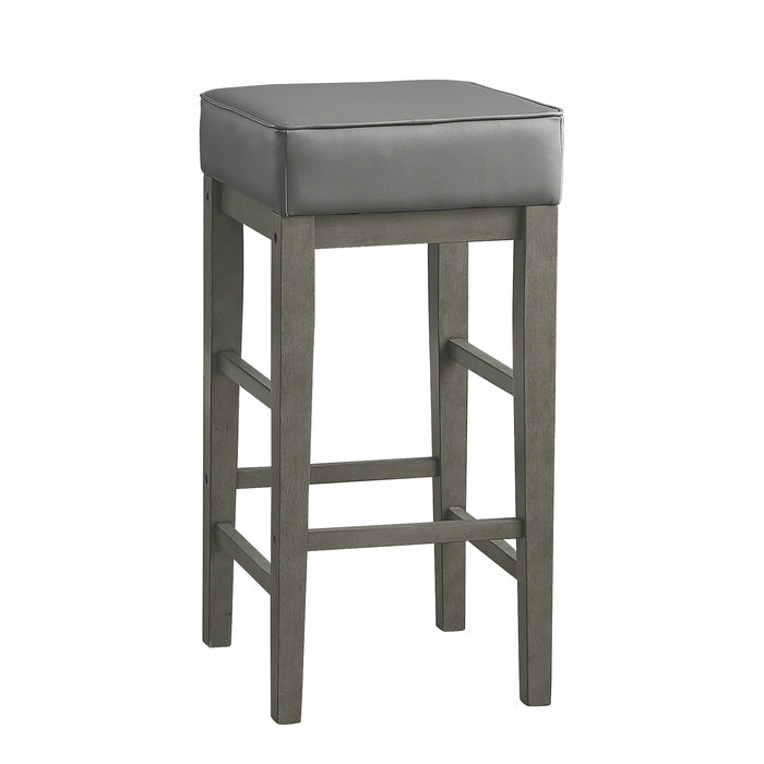 5684GY-29 Pub Height Stool, Set of 2 - 5684GY-29