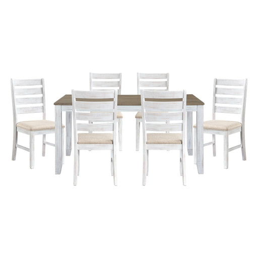 5709WH 7-Piece Pack Dinette Set - 5709WH