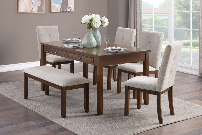 Binghampton Cherry Dining Set - Lara FurnitureDining Room Set