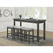 5713GY 4-Piece Pack Counter Height Set - 5713GY