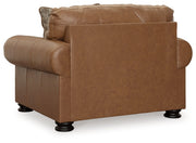 Carianna Caramel Sofa, Loveseat and Oversized Chair from Ashley - Lara Furniture
