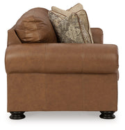 Carianna Caramel Sofa, Loveseat and Oversized Chair from Ashley - Lara Furniture