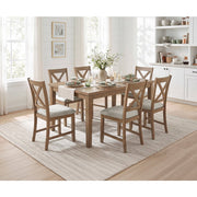 5837-7PXL 7-Piece Pack Dinette Set - 5837-7PXL