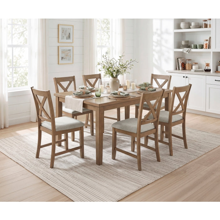 5837-7PXL 7-Piece Pack Dinette Set - 5837-7PXL