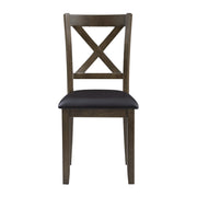 Hazel Charcoal Brown 5 - Piece Dining Set - Lara FurnitureDining Room Set