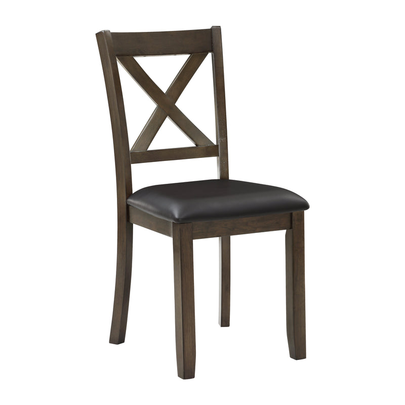 Hazel Charcoal Brown 5 - Piece Dining Set - Lara FurnitureDining Room Set