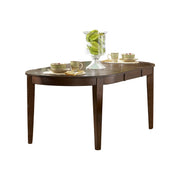Ameillia Dark Oak Extendable Oval Dining Set - Lara FurnitureDining Room Set