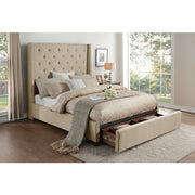 5877KBE-1CKDW* (3)California King Platform Bed with Storage Footboard - 5877KBE-1CKDW*