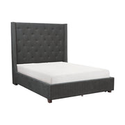 5877KGY-1CKDW* (3)California King Platform Bed with Storage Footboard - 5877KGY-1CKDW*
