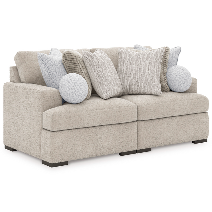 Cuddle Plush 2-Piece Sectional