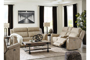 Next-Gen DuraPella Sand Power Reclining Sofa, Loveseat and Recliner -  Ashley - Lara Furniture
