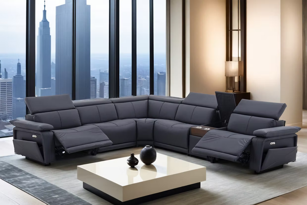 Phoenix   6 Piece Power Sectional