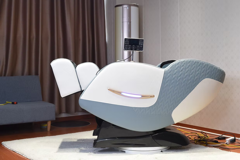 Mercury Blue Massage Chair