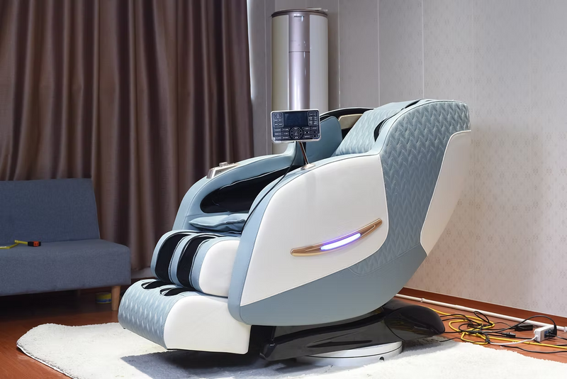Mercury Blue Massage Chair