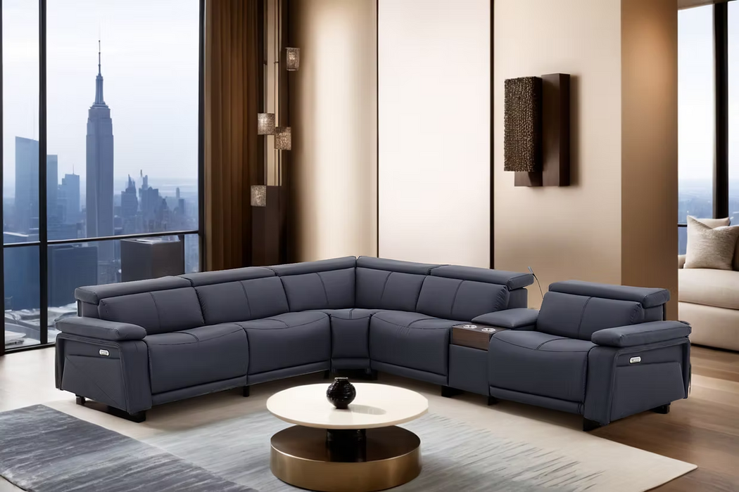 Phoenix   6 Piece Power Sectional