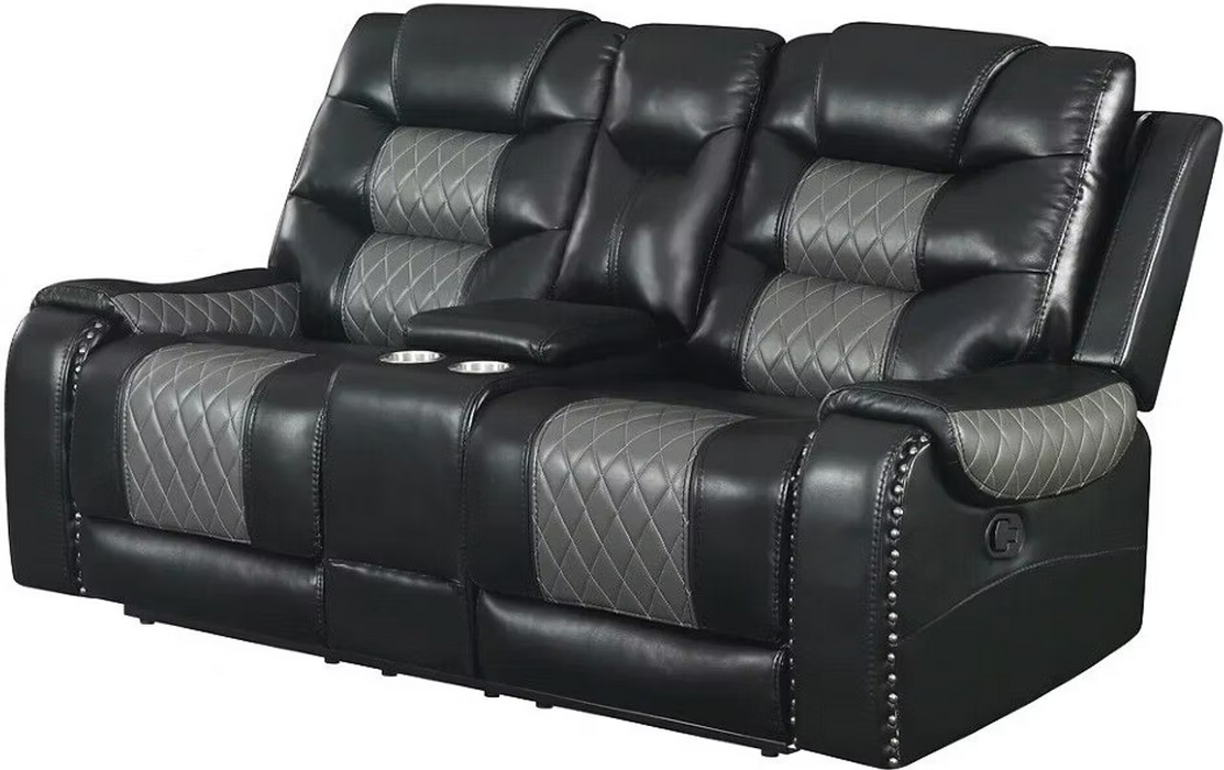 South Sarasota Black / Gray Living Room Set