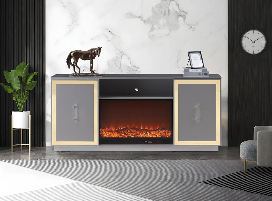 Cali Silver TV Stand