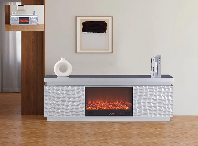 Bogota Silver TV Stand