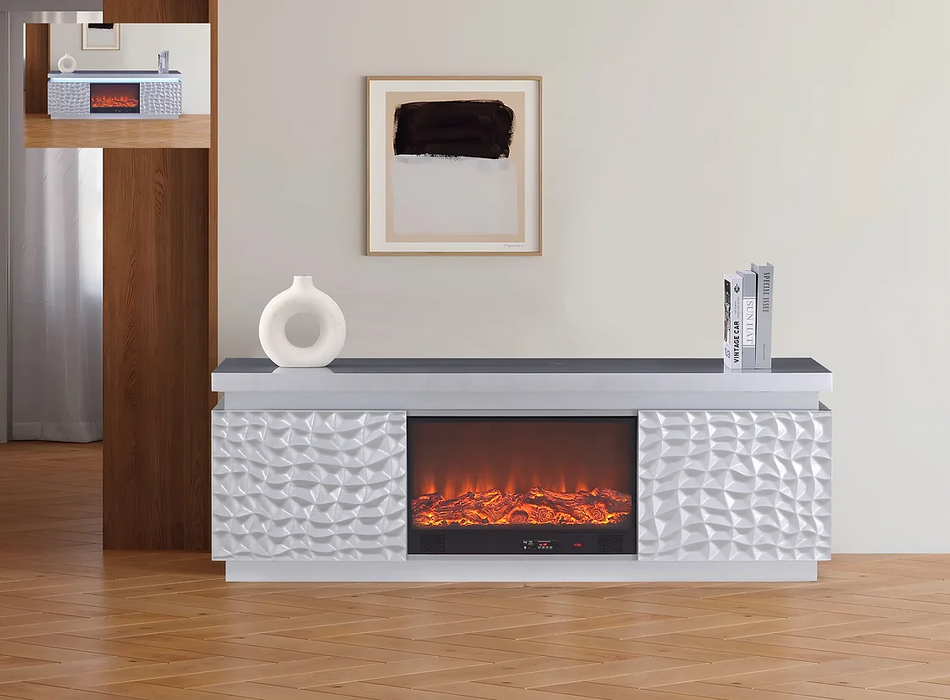 Bogota Silver TV Stand