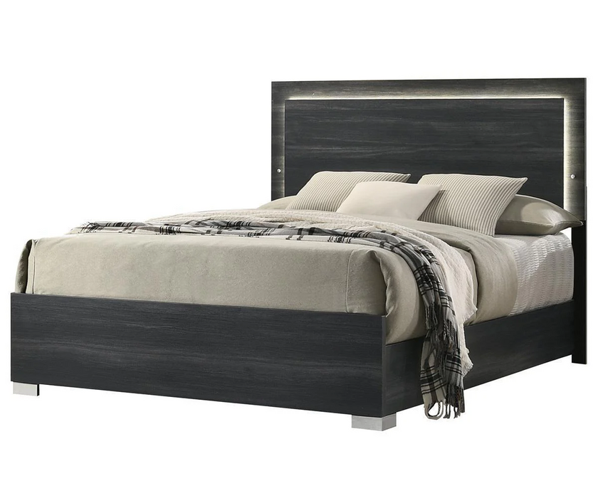 Juliet Gray Panel Bedroom Set