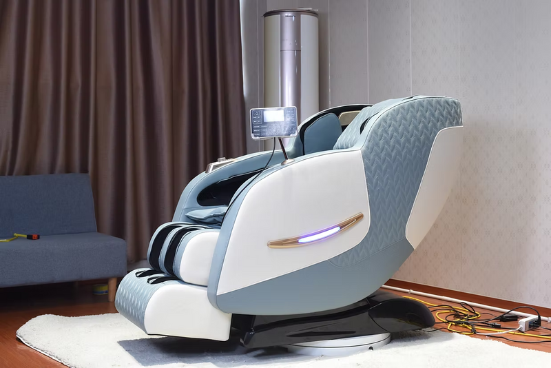 Mercury Blue Massage Chair