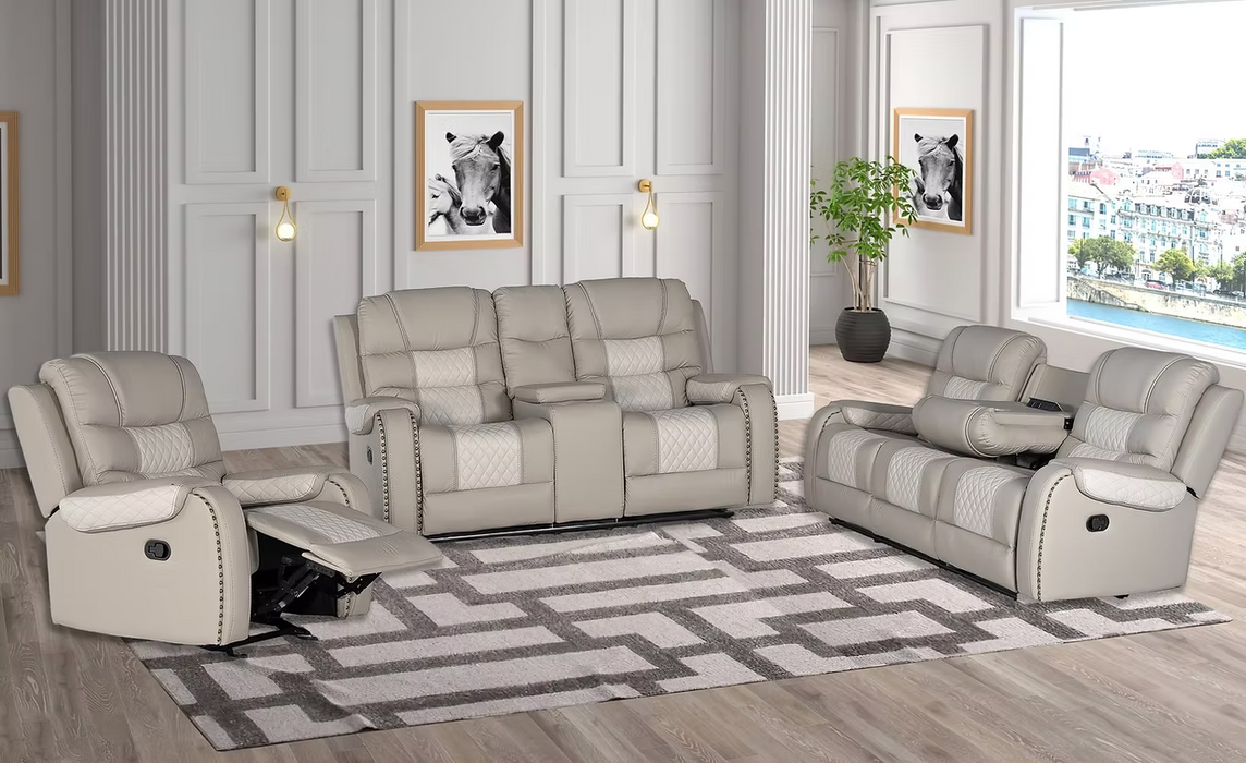 South Sarasota Gray/Ice Living Room Set