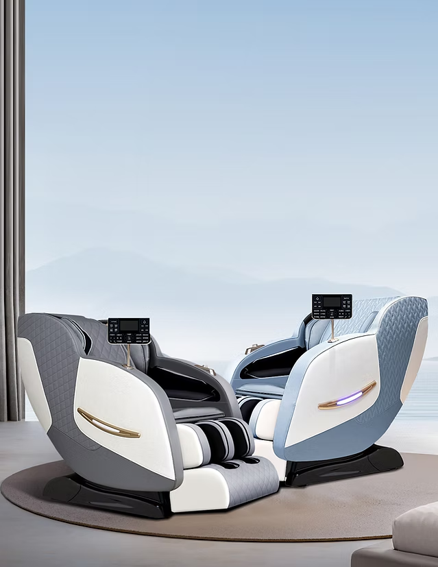 Mercury Blue Massage Chair