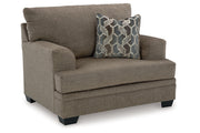 Stonemeade  Oversized Chair and Ottoman -  Ashley - Lara Furniture