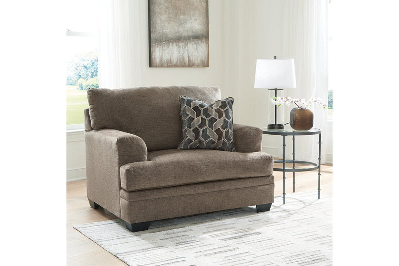 Stonemeade  Oversized Chair and Ottoman -  Ashley - Lara Furniture