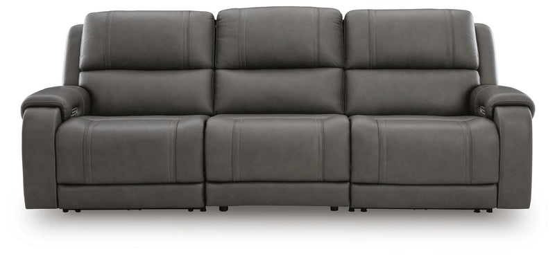 5Z - Pittson Anchor 3-Piece Power Sectional Reclining Sofa - PCU12600S3