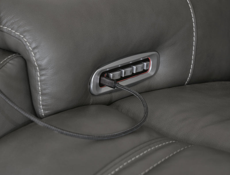 5Z - Pittson Anchor 5-Piece Power Reclining Sectional - PCU12600S4