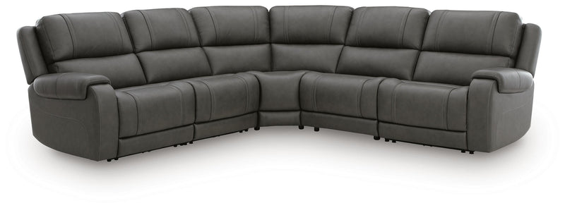 5Z - Pittson Anchor 5-Piece Power Reclining Sectional - PCU12600S6
