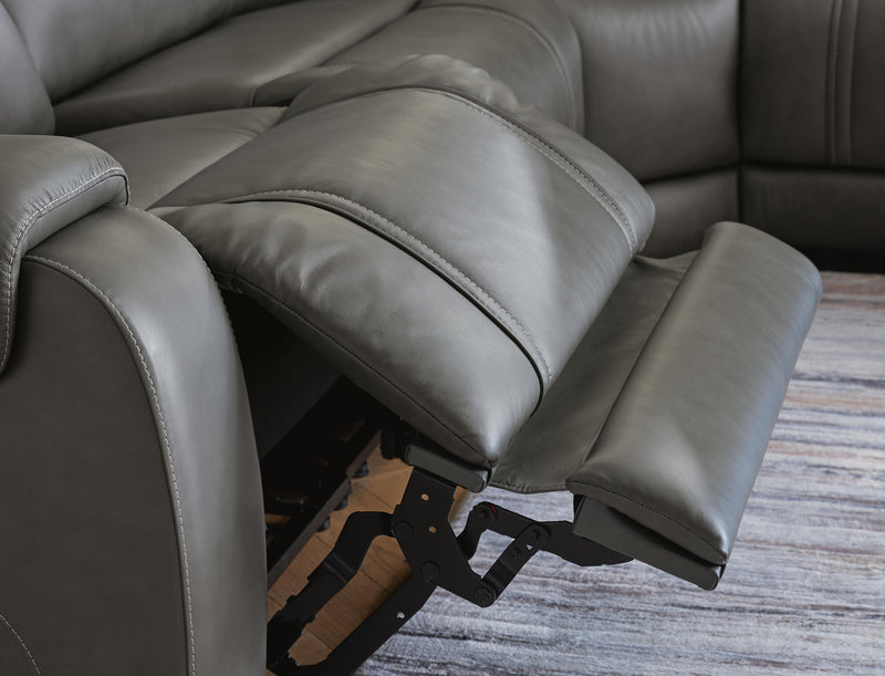 5Z - Pittson Anchor 5-Piece Power Reclining Sectional - PCU12600S6